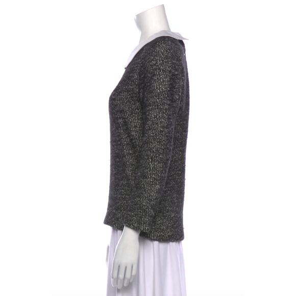 Sandro gray wool blend sweater - Picture 2 of 3